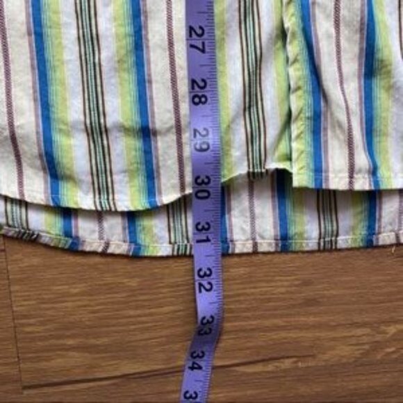 Robert Graham Button Down Stripes Size Large - Picture 5 of 8
